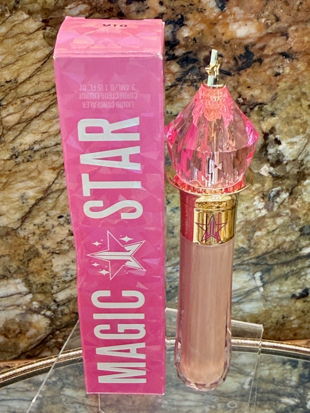 Jeffree Star Magic Star Trio Setting Powder Concealer Lipstick Bundle of 3pc. - Picture 3 of 12